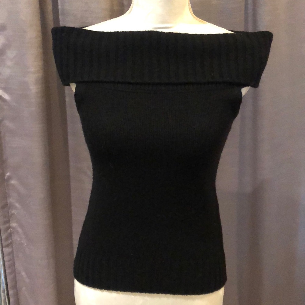 Ralph Lauren Rugby off shoulder sweater top sz cs